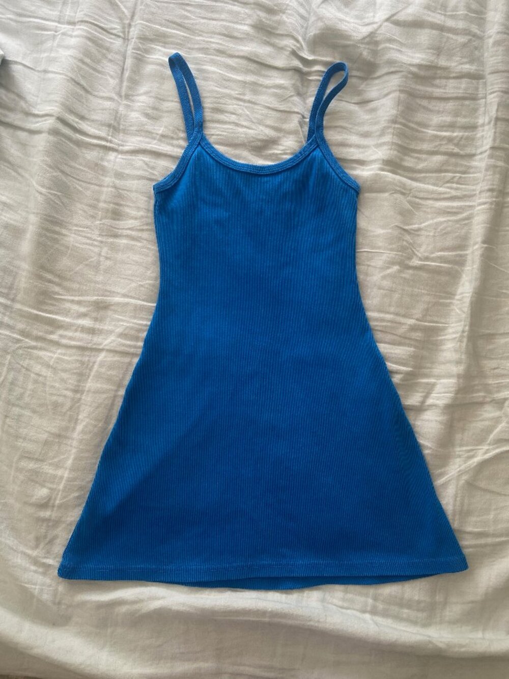 Ribbed Mini Dress